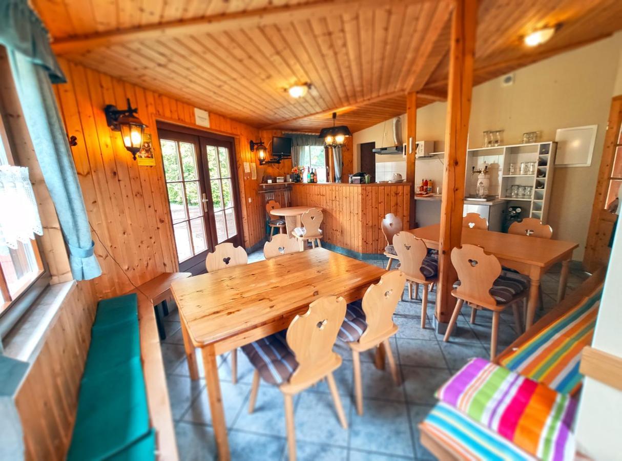 "Sporthuetten Nassau" Ihr Zentrales Domizil An Der Blockline Rechenberg-Bienenmühle Exterior foto
