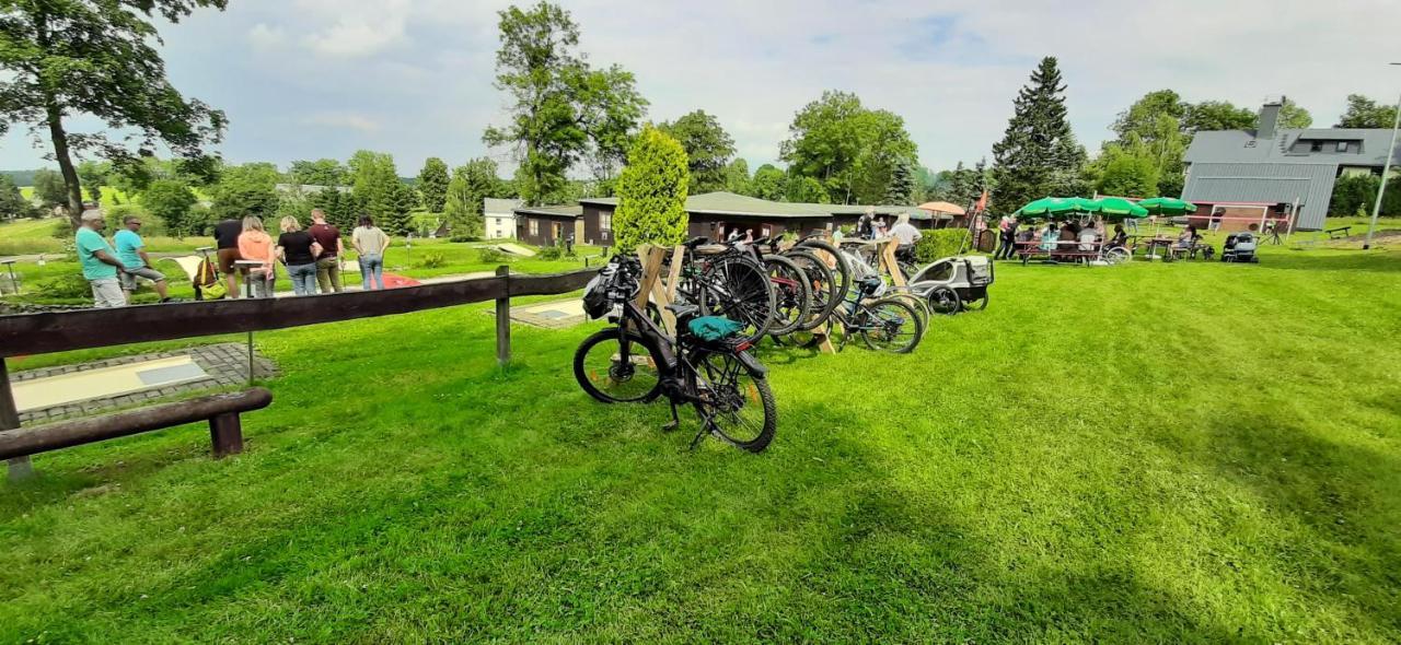 "Sporthuetten Nassau" Ihr Zentrales Domizil An Der Blockline Rechenberg-Bienenmühle Exterior foto